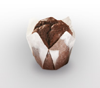 black mini muffin